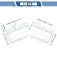 thumbnail image 3 of Unique Bargains 1 Pcs 76mm 2.99" ID 90mm 3.54" Length 45° Black Car Silicone Hose, 3 of 7