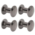 thumbnail image 2 of 90 Sets Book Binding Screw Uniform Coating Curved Surfaces Electroplating Treatment Metal Nail Rivet Studs for DIY Leather, 2 of 8