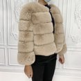thumbnail image 1 of Abrigo de piel sintética para mujer, mullida Chaqueta corta de alta calidad, Tops peludos a la moda, otoño e invierno, 2024, 1 of 5