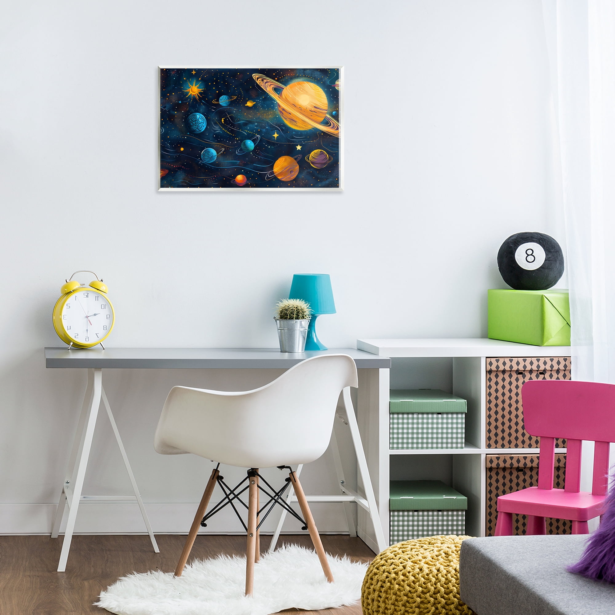 Stupell Industries Two Suns Galaxy Scene Wall Plaque Art, design by Creative Studio