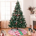 thumbnail image 5 of Lsque Sanrio Print Christmas Tree Skirt, Tree Skirt with Ties or Velcro, Perfect for Holiday Decorations, Halloween, and New Year-36", 5 of 7