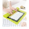 thumbnail image 2 of Esterilla de Silicona para Enrollar Sushi, Imitación Bambú, Fácil de Limpiar, Antimoho, Herramienta Portátil para Enrollar Sushi A Mano, Ideal para la Cocina Japonesa., 2 of 5