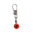 thumbnail image 4 of Greeniant Conector giratorio de pesca de 20 piezas, conector de frijol espacial giratorio con hebilla a presión para pesca en el mar, rojo, tipo 3 No.1 10piezas Greeniant CBP051645, 4 of 6