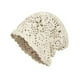 thumbnail image 3 of HOMEN CROCHET GANEI Soft hueca suave sombrero de verano para viaje de viaje de playa viajes de citas Beige, 3 of 8