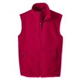 thumbnail image 1 of Gravity Threads Gilet en Molleton Doux et Chaud - Rouge Vif - Petit, 1 of 1