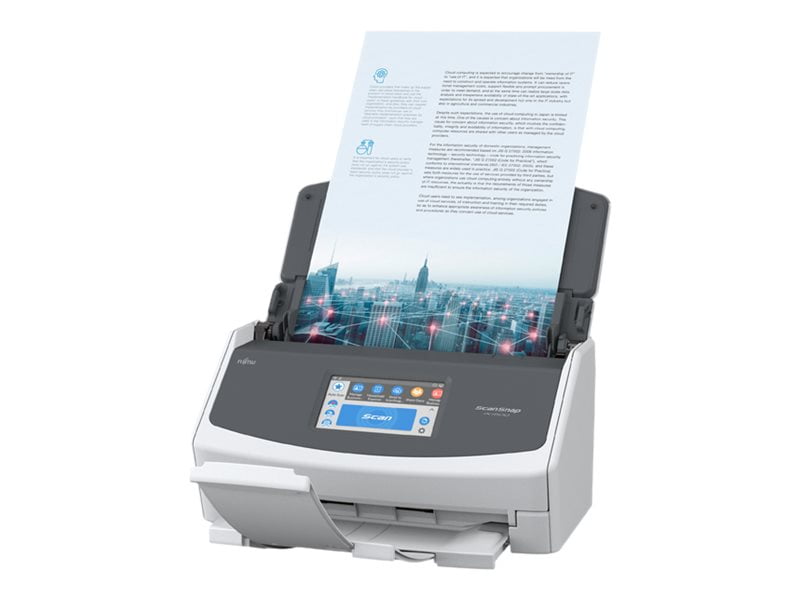 Fujitsu ScanSnap iX1500 - Document scanner - Dual CIS - Duplex - 8.5 in x  118 in - 600 dpi x 600 dpi - up to 30 ppm (mono) / up to 30 ppm (color) -  