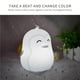 thumbnail image 3 of Animal De Dibujos Animados Luz De Noche De Silicona Suave Lindo Usb Carga Pat Luz Led Atmósfera Lámpara De Mesa Con Control Remoto Para Dormitorio Yuarrent HA018835-00, 3 of 7