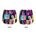 thumbnail image 3 of Logiee funny dogs Print Women 2 in 1 Running Shorts,High Waisted Athletic Shorts,Gym Workout Shorts with Liner Pockets-Small, 3 of 7