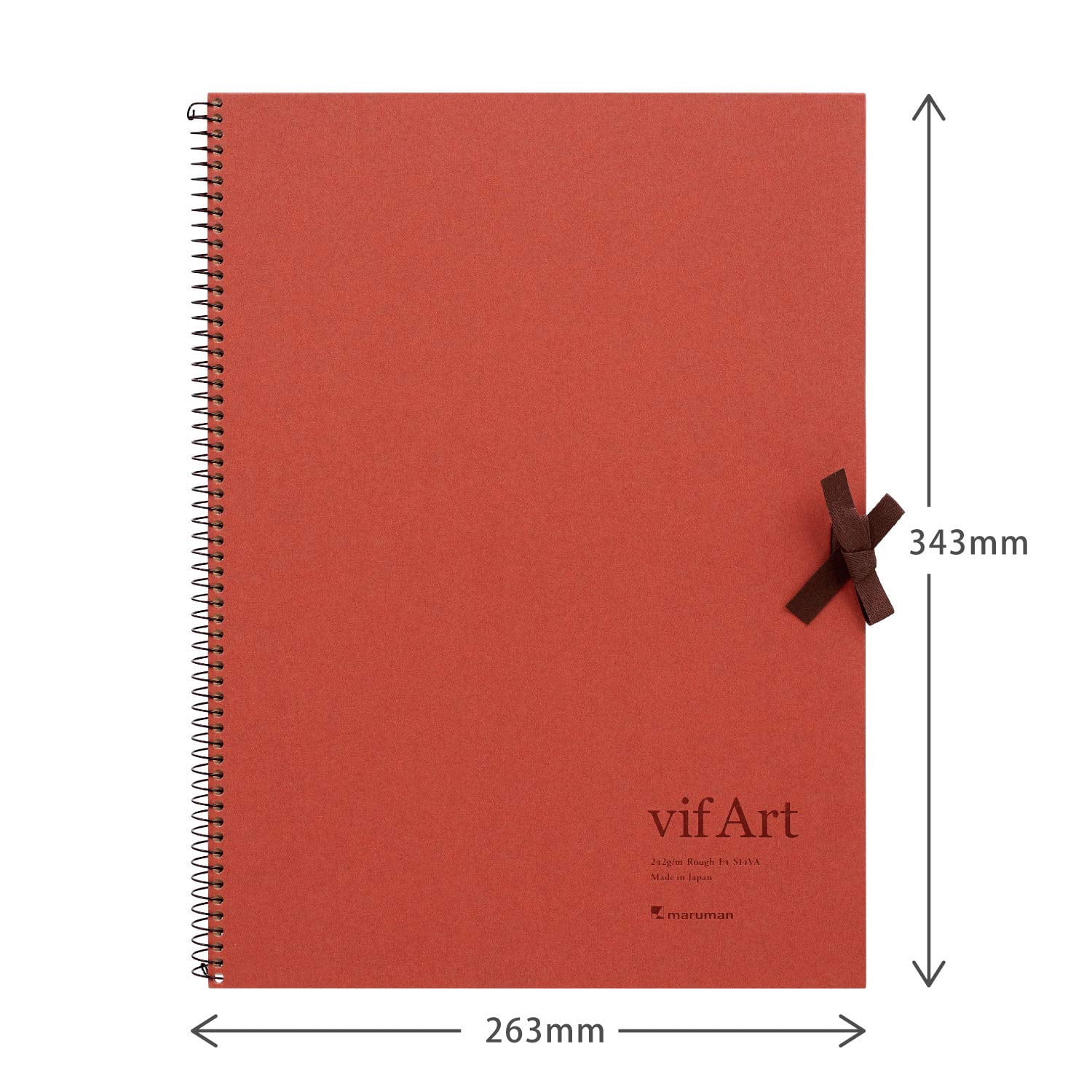 Maruman Sketchbook F4 Vifart Watercolor Paper Rough 15 Sheets S14VA