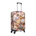 thumbnail image 3 of Bixox Washable Colorful Seashells Printed Luggage Cover, Fashion Suitcase Protector Fits for Large luggage, 3 of 8