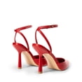 thumbnail image 3 of Tacones Altos DREAM PAIRS SDPU2496W Rojos con Correa al Tobillo 10 cm, 3 of 7