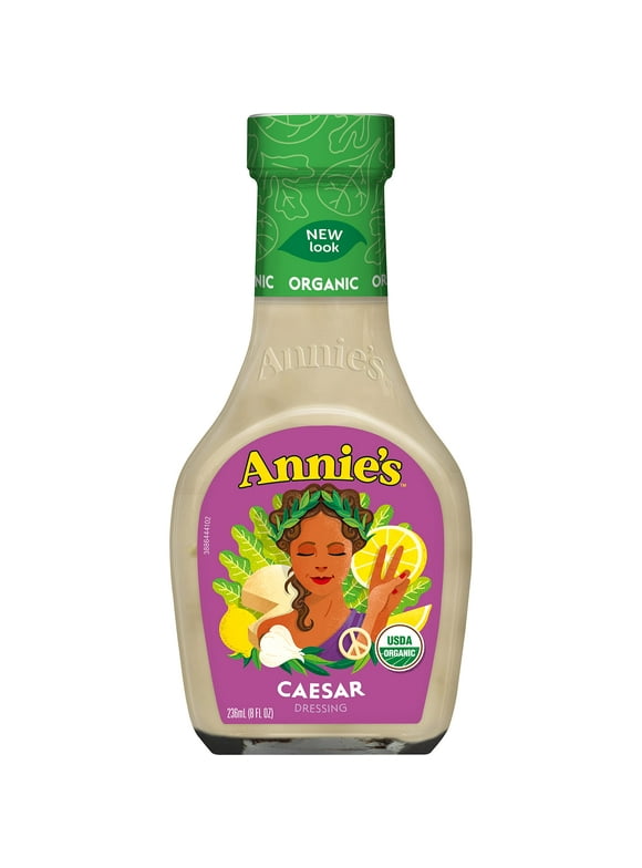 Annie's Caesar Salad Dressing, Certified Organic, Non-GMO, 8 fl oz