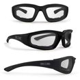 thumbnail image 1 of 2 pares de gafas de sol de motocicleta acolchadas de espuma de época Marco negro Epoch Eyewear Epoch Eyewear, 1 of 2