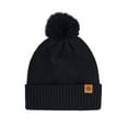 thumbnail image 2 of RXIRUCGD Women's Winter Solid Color With Warmth And Plush Protection Thick Hats( Black ), 2 of 5