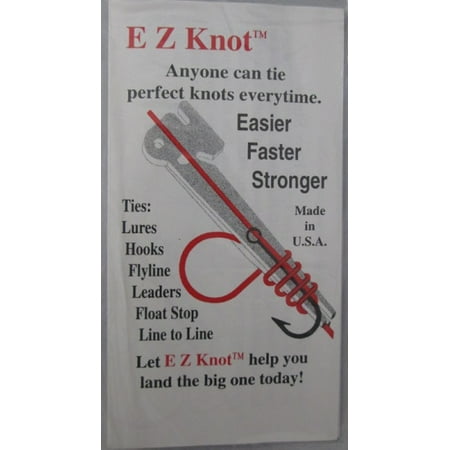 Sand Box E-Z Knot Black Fishing Line Tying Tool (Best Fishing Multi Tool)