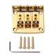 thumbnail image 4 of Yuarrent Puente de guitarra eléctrica, sillín rígido fijo, puente a prueba de herrumbre, pieza trasera, piezas de repuesto, instrumentos musicales, Accesorios para instrumentos musicales, 4 of 6