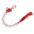 thumbnail image 4 of Decoración De Nudo Chino, Colgante De Jade Blanco Feng Shui Colgante De Color Puro Portátil Para Sala De Estar Para Coche Para Ventana OTVIAP Chinese Knot Decoration, 4 of 8