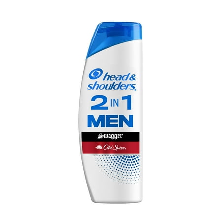 Head & Shoulders Mens 2 in 1 Dandruff Shampoo and Conditioner, Old Spice Swagger, 12.5 oz