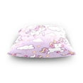 thumbnail image 4 of Cartoon Cute Unicorn Throw Pillow Covers Couch Pillowcases Decor for Bed Sofa 16" x 16", 4 of 7