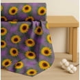 thumbnail image 4 of Soimoi Cotton Voile Fabric Leaves & Sunflower Floral Fabric Prints by Yard 56 Inch Wide, 4 of 7