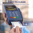 thumbnail image 3 of CR80 Card Reader Cleaning Cards, 50PCS Dual Side Card Reader Cleaner, POS Swipe Terminal Cleaning Cards, 3 of 7