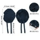 thumbnail image 4 of Bonete de cabello de seda sintética Unique Bargains con correas ajustables, gorro de dormir para mujeres, azul marino, 4 of 6