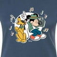 thumbnail image 3 of Disney - Mickey & Friends - Pluto Sings while Mickey Dances - Juniors Fitted Graphic T-Shirt, 3 of 5