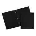 thumbnail image 4 of JAM - Pocket folder - 2 compartments - for Letter - black (pack of 6), 4 of 4