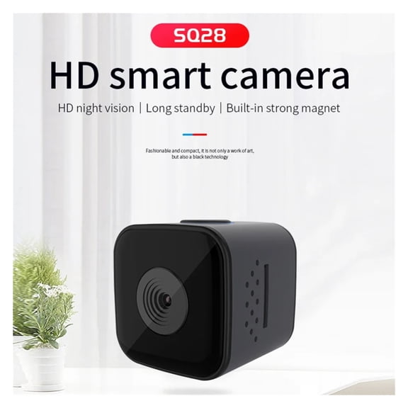 SQ28 Outdoor Waterproof Sports Camera 1080p Portable Car Mini DV Camera High Definition Aviation Small Direct Recording Camera ,Accurate and Clear