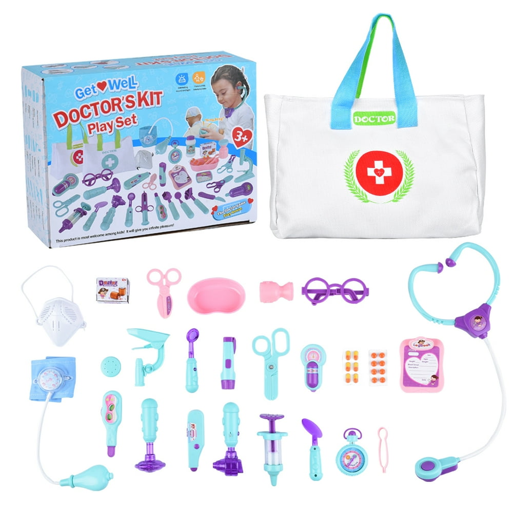 Doctor Kit for Kids 25 Pcs Pretend Play Kids Doctor Kit Toys with