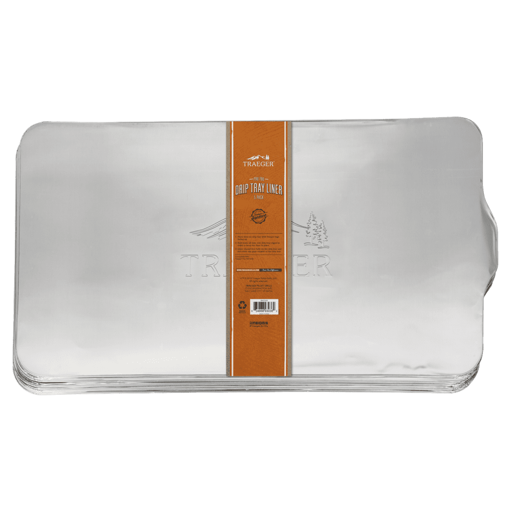 Traeger Pellet Grills Aluminum Drip Tray Liners (5Pack) Pro 780