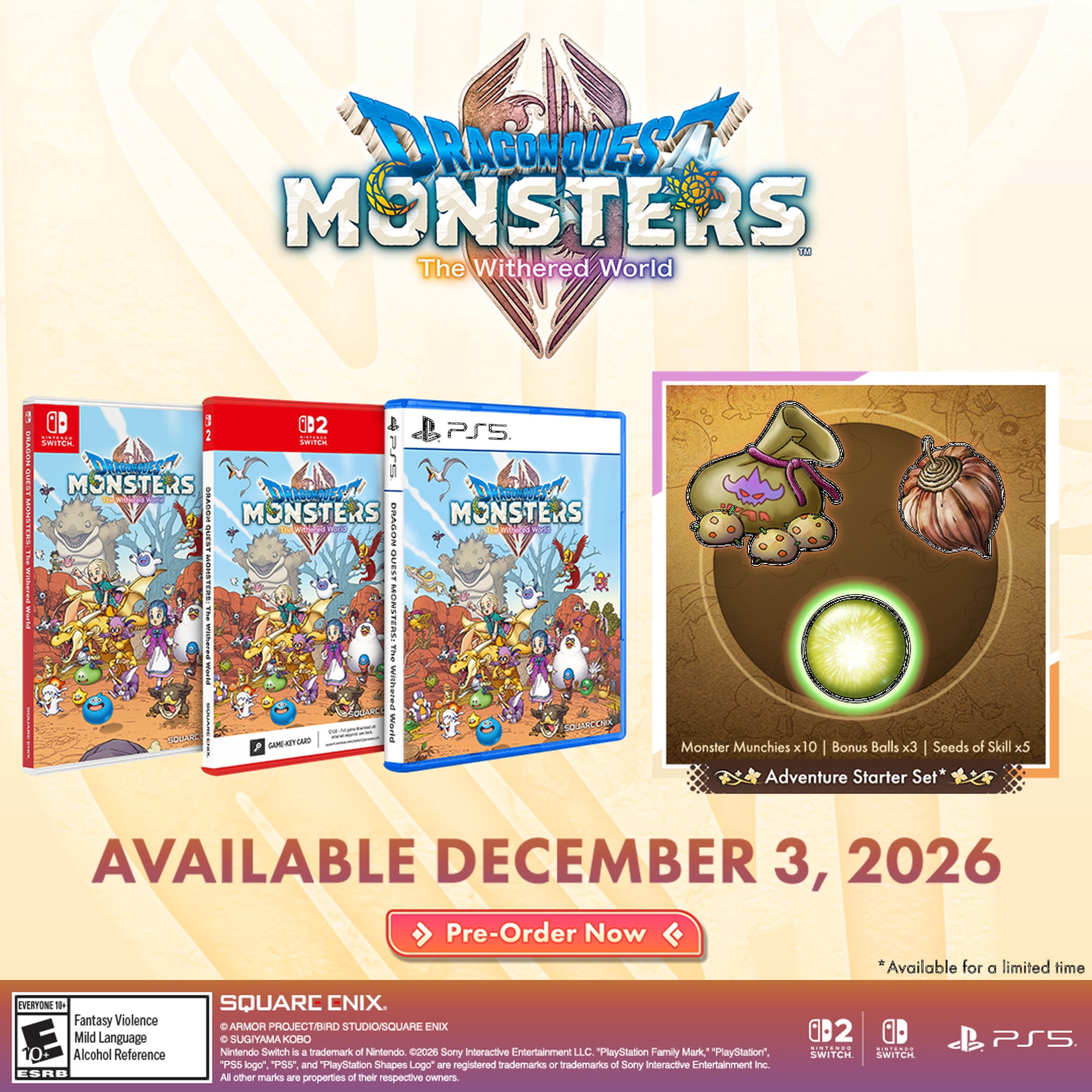 DRAGON QUEST MONSTERS: The Withered World&nbsp;- PlayStation 5 Game