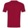 thumbnail image 4 of BXINGOHAI V Neck T Shirts Mens T Shirts Mens Pocket Tee Shirts Short Sleeve Mens Summer Shirts Mens Shirts V-Neck T-Shirts Fall Savings Red,L, 4 of 5