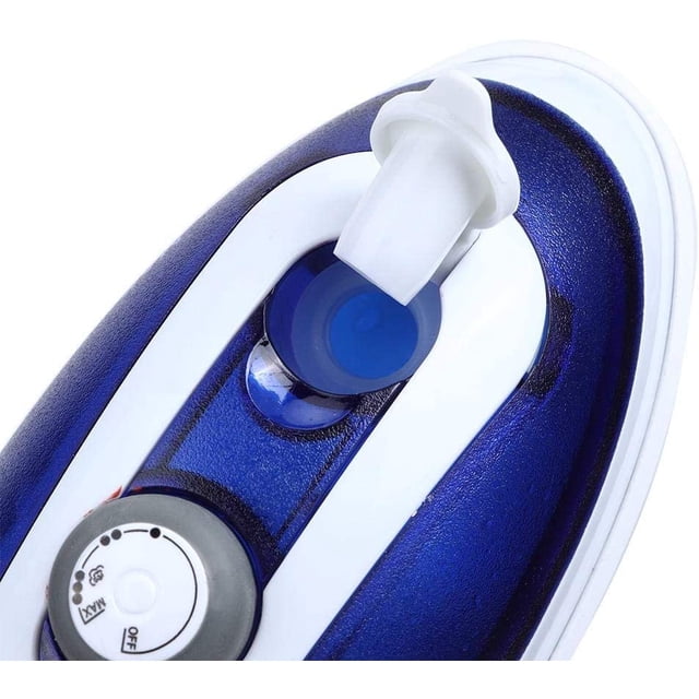 Plancha de vapor portátil con control de temperatura, vaporizador de ropa elimina las arrugas para ropa con calor rápido, cepillo de vapor de tela para el hogar y viajes. Steam Estándar