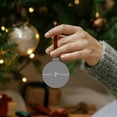 thumbnail image 3 of 28ct Lipstick Clear Finish Glass Christmas Ball Ornaments - 2" (50mm), 3 of 3