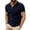 Navy, variant on Mens Polo Shirts Short Sleeve Regular Fit Fashion Designed Shirt