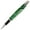 Green & Black, variant on Orange & Black Marbleized Gloss Body, Tuscany Rollerball Pen (Black Ink, Medium Tip 0.7 MM)