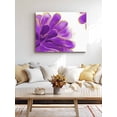 thumbnail image 4 of Purple Gold Wall Art for Living Room,Canvas Picture Wall Decor for Bathroom Bedroom,Abstract Flower Ombre Aesthetics Paint Painting Artwork for Office Kitchen Hallway Dining Room Home Decor 12"x16", 4 of 8