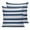 Blue Grey, variant on Purple Grey Stripe Pillow Covers 20x20 Set of 2, Farmhouse Modern Art Striped Throw Pillow Covers Decorative Couch Cushion Cover, Microfiber Soft Square Pillowcases for Bedroom Living Room Sofa