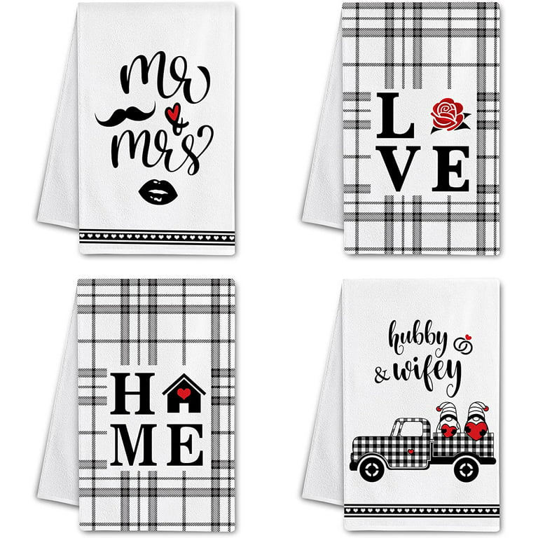 Mr and Mrs Kitchen Towel