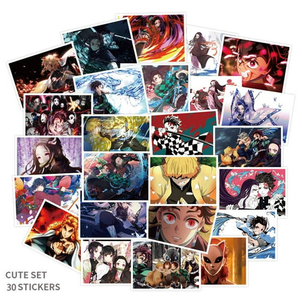 Cyan Oak 30pcs Anime Demon Slayer Kimetsu No Yaiba Sticker Pvc Skateboard Luggage Motorcycle Guitar Kid Boy Waterproof Sticker Walmart Com Walmart Com Cyan Oak 30pcs Anime Demon Slayer Kimetsu No Yaiba Sticker Pvc Skateboard Luggage Motorcycle Guitar Kid Boy Waterproof Sticker Walmart Com Walmart Com