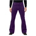 thumbnail image 2 of Ceisia Men's Trendy Solid Color Gift Fleece Button Wide Leg Flare Pants with Daily Pockets, 2 of 8