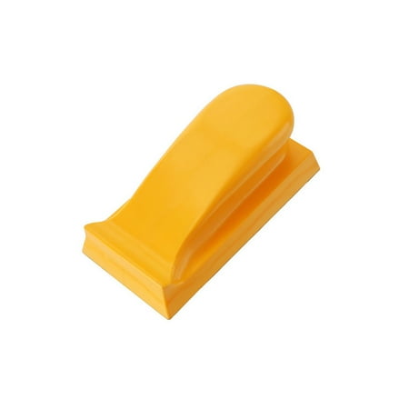 

HAND SANDING BLOCK 127MM DA DISCS FLATTENING 5 HOOK LOOP RUBBER GRIPFAST FILLER