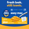 thumbnail image 3 of Kraft Easy Mac and Cheese, 6 Packets, for Easy Dinner or Dinner Sides, Original Flavor, No Artificial Flavors, Preservatives or Dyes, 12.9 oz, 3 of 20