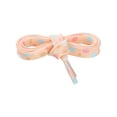 thumbnail image 2 of INSPIRE CHIC Flat Shoe Laces Strings Colorful Polka Dots Shoelaces 1 Pair Pink Apricot 80cm/31.5'', 2 of 4