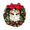 thumbnail image 1 of 7 Patterns Christmas Tree Rattan Christmas Ornaments Christmas Wreath Christmas Wreaths With Shatter-resistant Ball Decorations  Traditional Christmas Theme Wreaths 12-inch, 1 of 6
