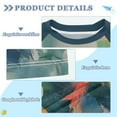 thumbnail image 2 of FORMRS Boys Rash Guard Short Sleeves Swim Shirt Quick Dry UPF 50+ Sun Protection, Sizes 3-12T, Green Goldfish, 2 of 6