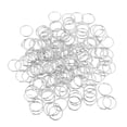 thumbnail image 1 of Bamboohart 160pcs Silver Metal Split Rings for Keys Multipurpose Circular Accessories Small Size, 1 of 10