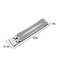 thumbnail image 5 of Aluminum Alloy Stand Adjustable Foldable Portable Bracket Non-slip Cooling Holder for Laptop Notebook MacBook Computer Lifting Silver, 5 of 5