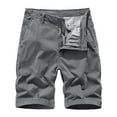 thumbnail image 2 of AXXD Mens Casual Shorts Plus Size Cargo Shorts Multi-Pockets Relaxed Summer Beach Shorts New Arrival, 2 of 3